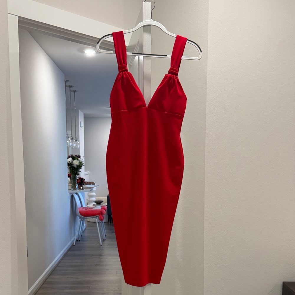 Nookie Red Midi Dress - NWT